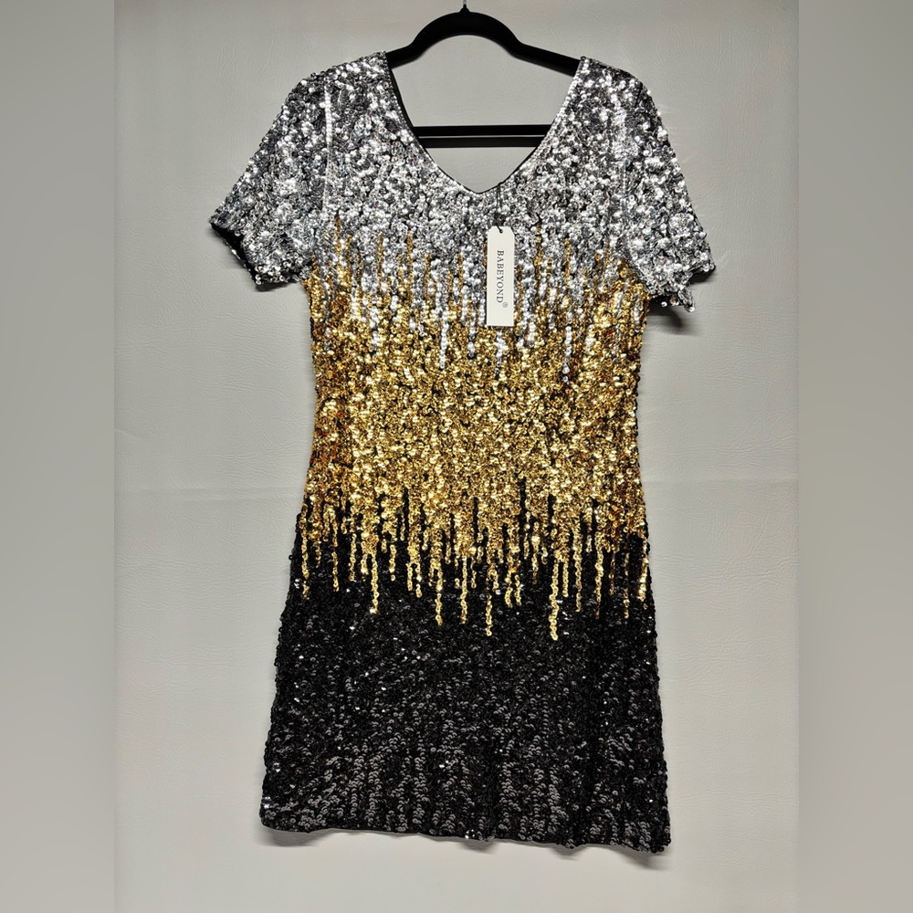 ✨BABEYOND Sequin Dress Size L